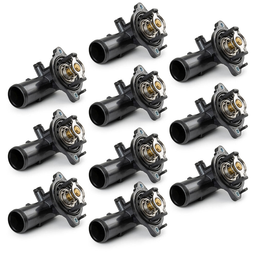 10-pack engine coolant thermostats suitable for Jeep for Wrangler JK 3.6L 2011-2018 5184651AH