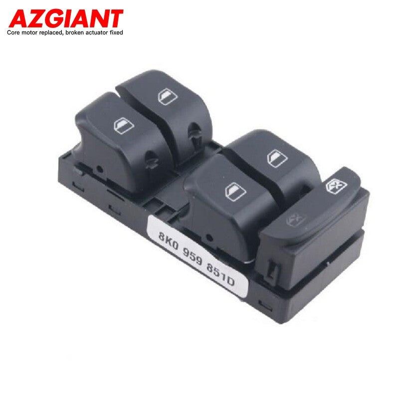 FRONT RIGHT SIDE WINDOW SWITCH for Audi A4 B8 Saloon No Chrome 8K0959851D