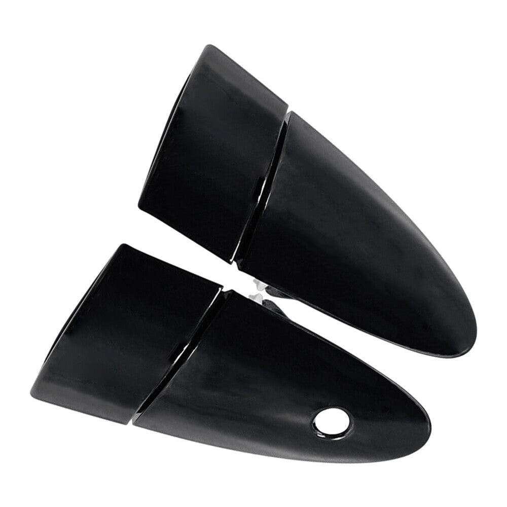 Set of 2 for Honda CRZ CR-Z 2011-2015 Front Door Outer Handle Left Right Black