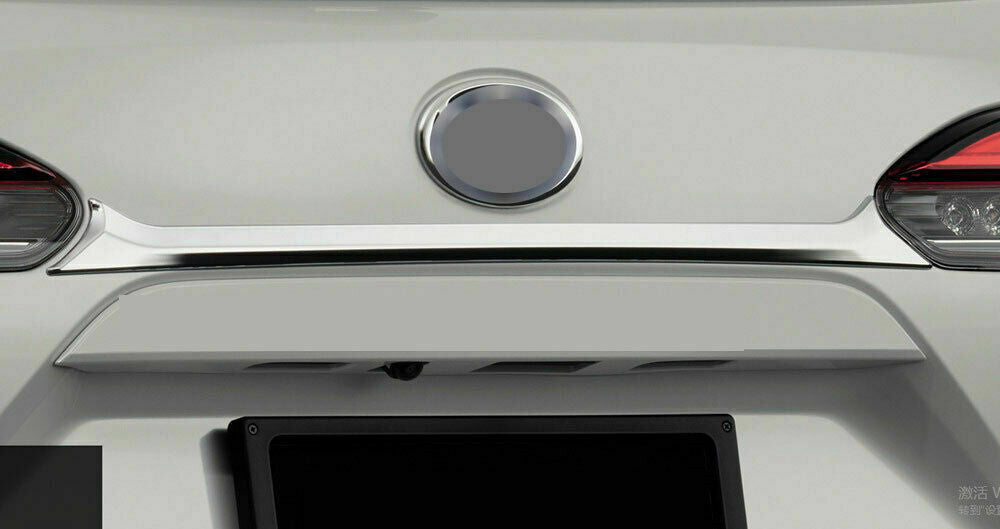 for Toyota for Corolla Cross 2022-2024 Car Chrome Rear Trunk Lid Trim molding Cover