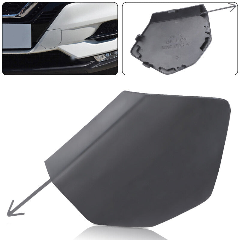 FRONT BUMPER TOW EYE HOOK CAP COVER for NISSAN ROGUE SPORT 2020 2021 2022 2023