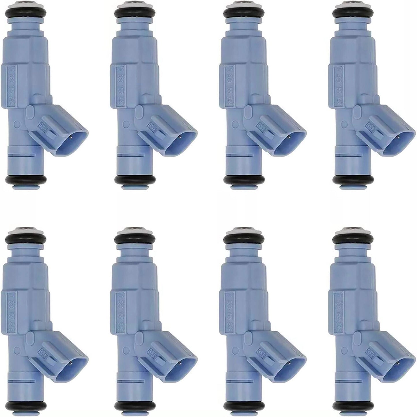 Plastic 8PCS Fuel Injectors for Dodge Dakota Durango for Ram 1500 4.7L V8 2001-2007