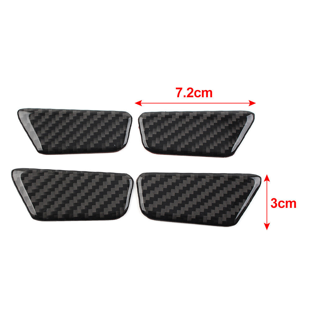 4x Inner Door Bowl Cover Trim Fit for Chevrolet Equinox 2017-2022