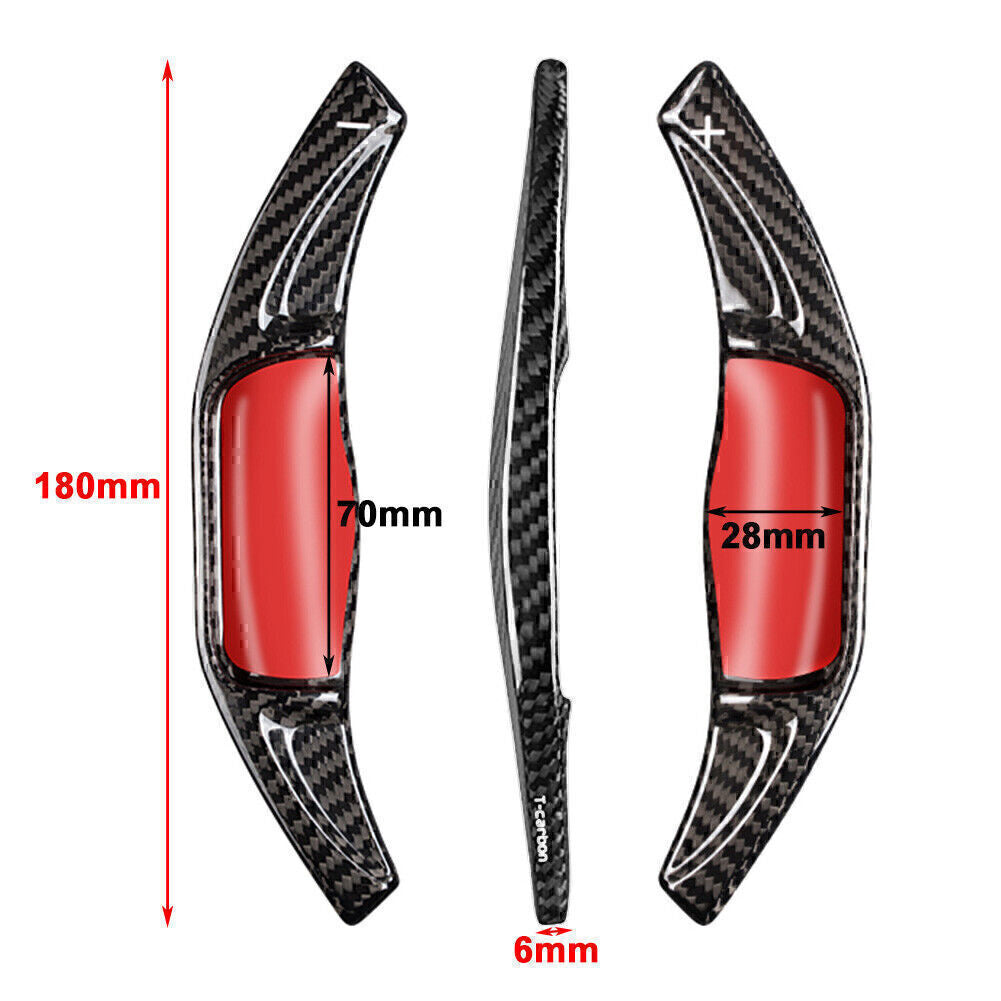 Carbon Fiber Steering Wheel Shift Paddle for Toyota for Camry for Corolla RAV4 2018-20