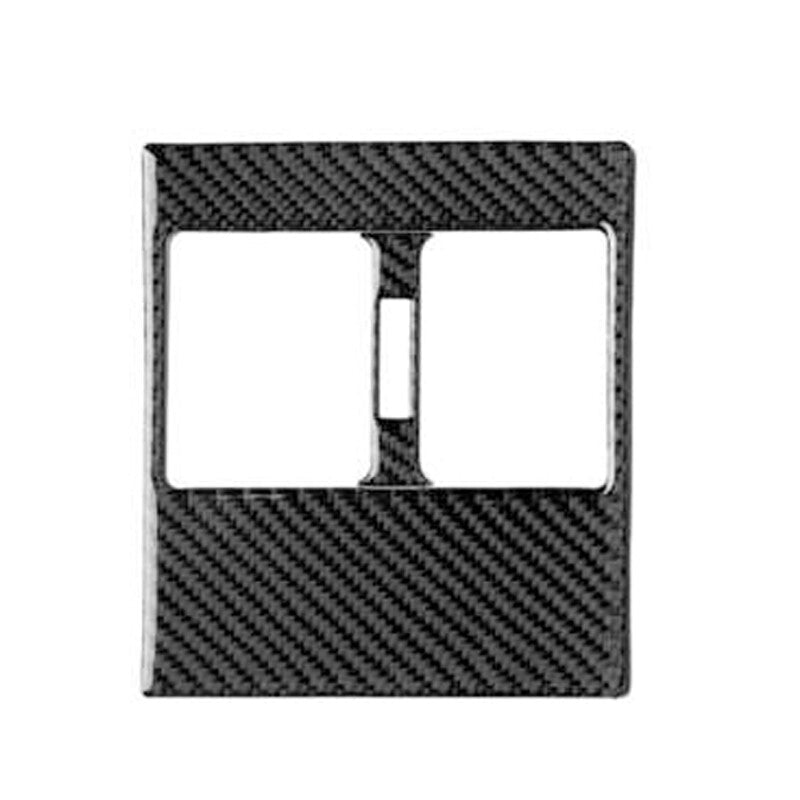 for Mercedes-Benz C-Class W204 2007-2013 Rear Air Vent Trim Carbon Fiber