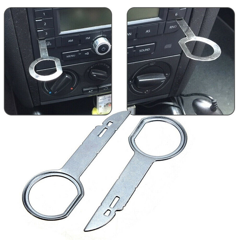 For Radio Removal Tools Key Stereo Radio Car Accessories Removal Tools
