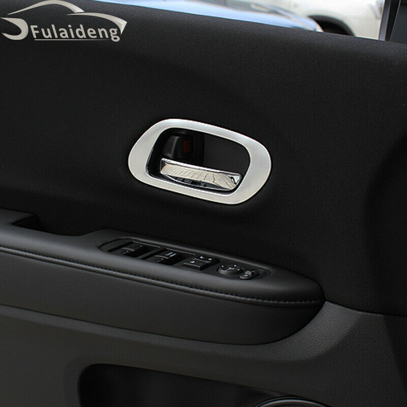for Honda Vezel HR-V 16-20 ABS Matte Inner Door Handle Bowl decor Cover Trim 4P