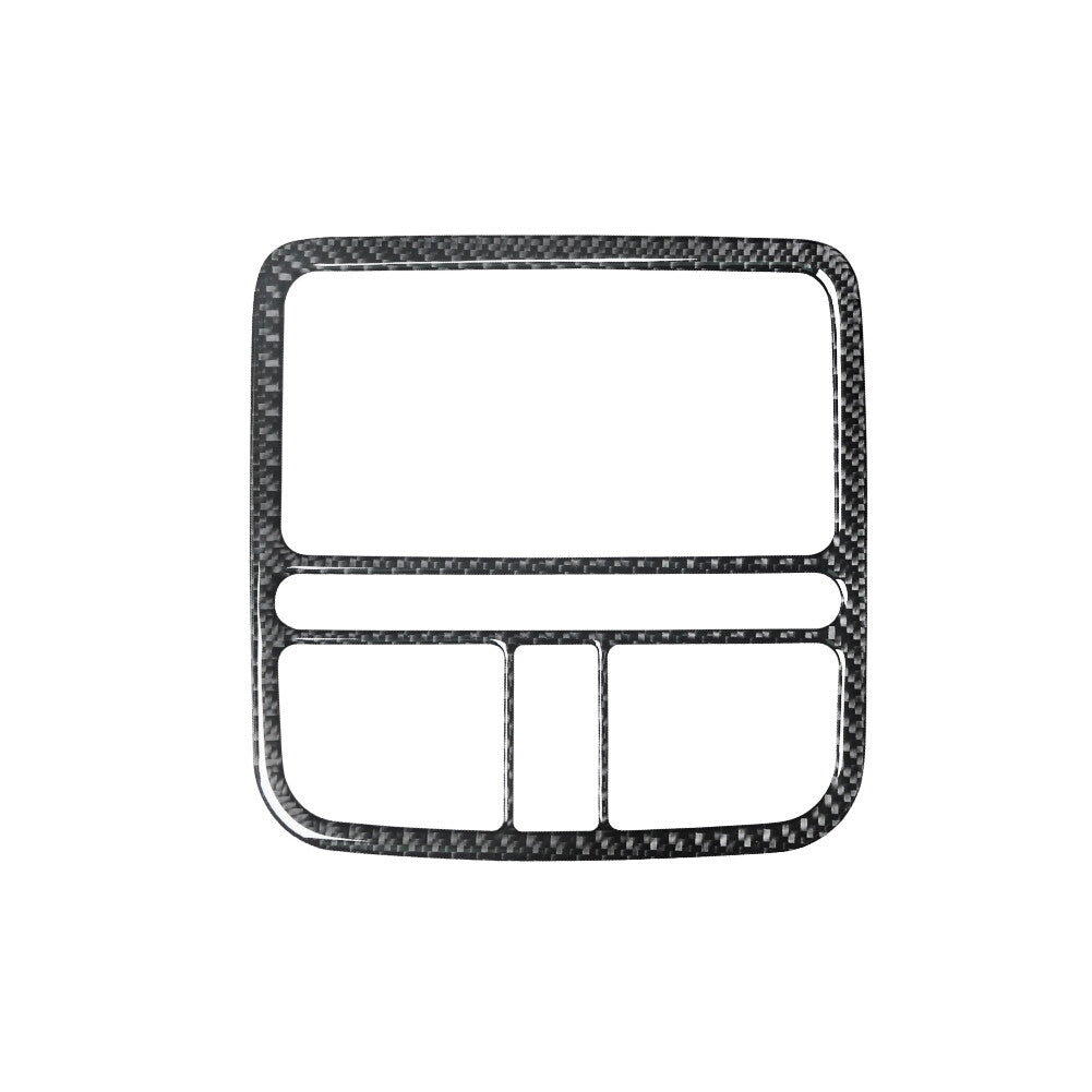 Carbon Fiber Overhead Console Frame Cover Trim for Hyundai Azera 2006-2011