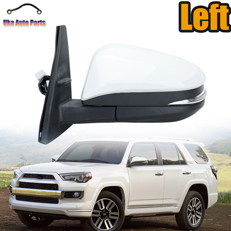 Left Side Mirror Signal Puddle Light Lamp 9-Pin for Toyota 4RUNNER 2014-2023