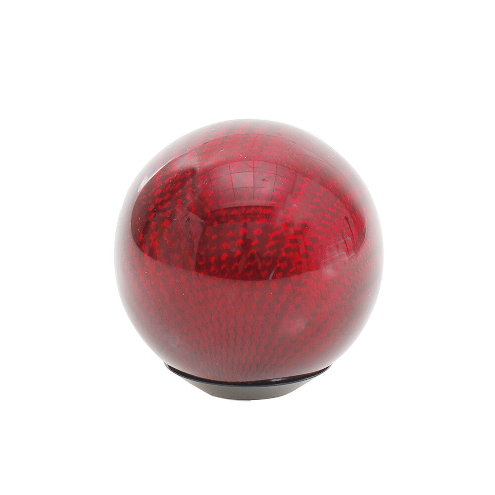 Universal Racing Carbon Fiber Manual Car Gear Shift Knob Shifter Lever Aluminum