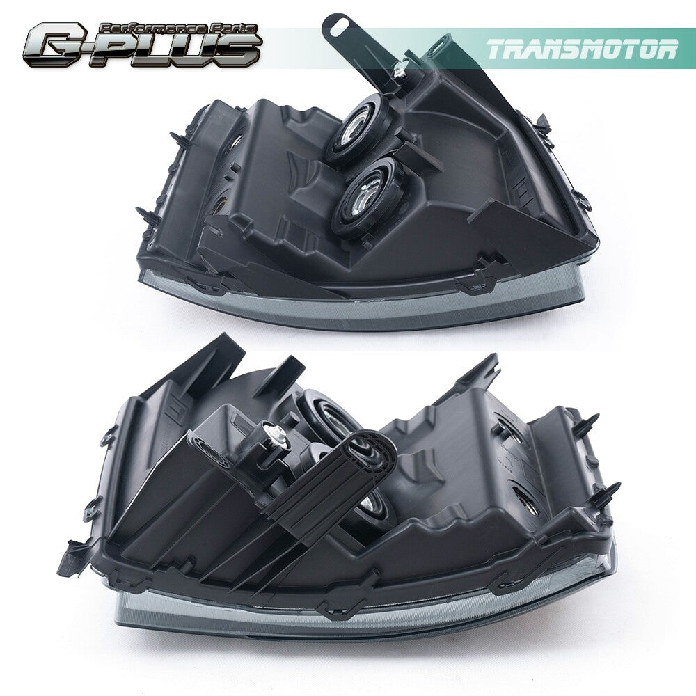 Suitable for 07-14 for Chevrolet Silverado smoked headlights (left + right)