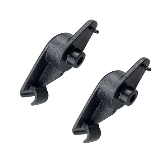 PAIR For 1997-2004 for Chevrolet for Corvette C5 Black Sun Visor Clips Bracket Holder