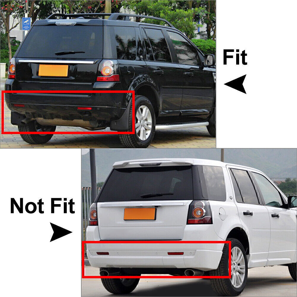 Front Rear Mud Flaps Splash Guards For 2008-15 for Land Rover LR2 LR003324 LR003322