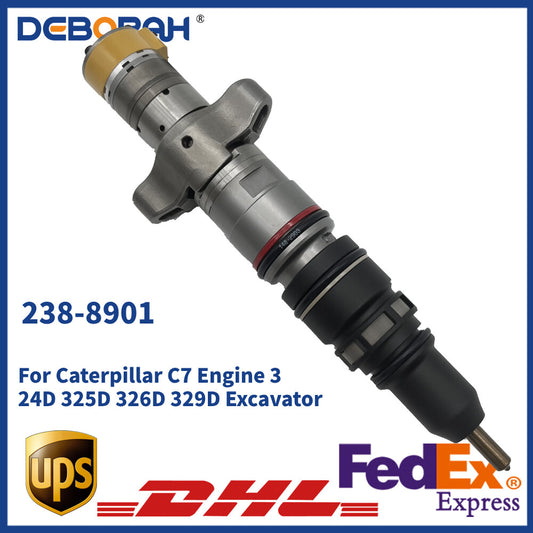 238-8901 Fuel Injector Assy 10R4763 For Caterpillar C7 Engine 336GC Excavator