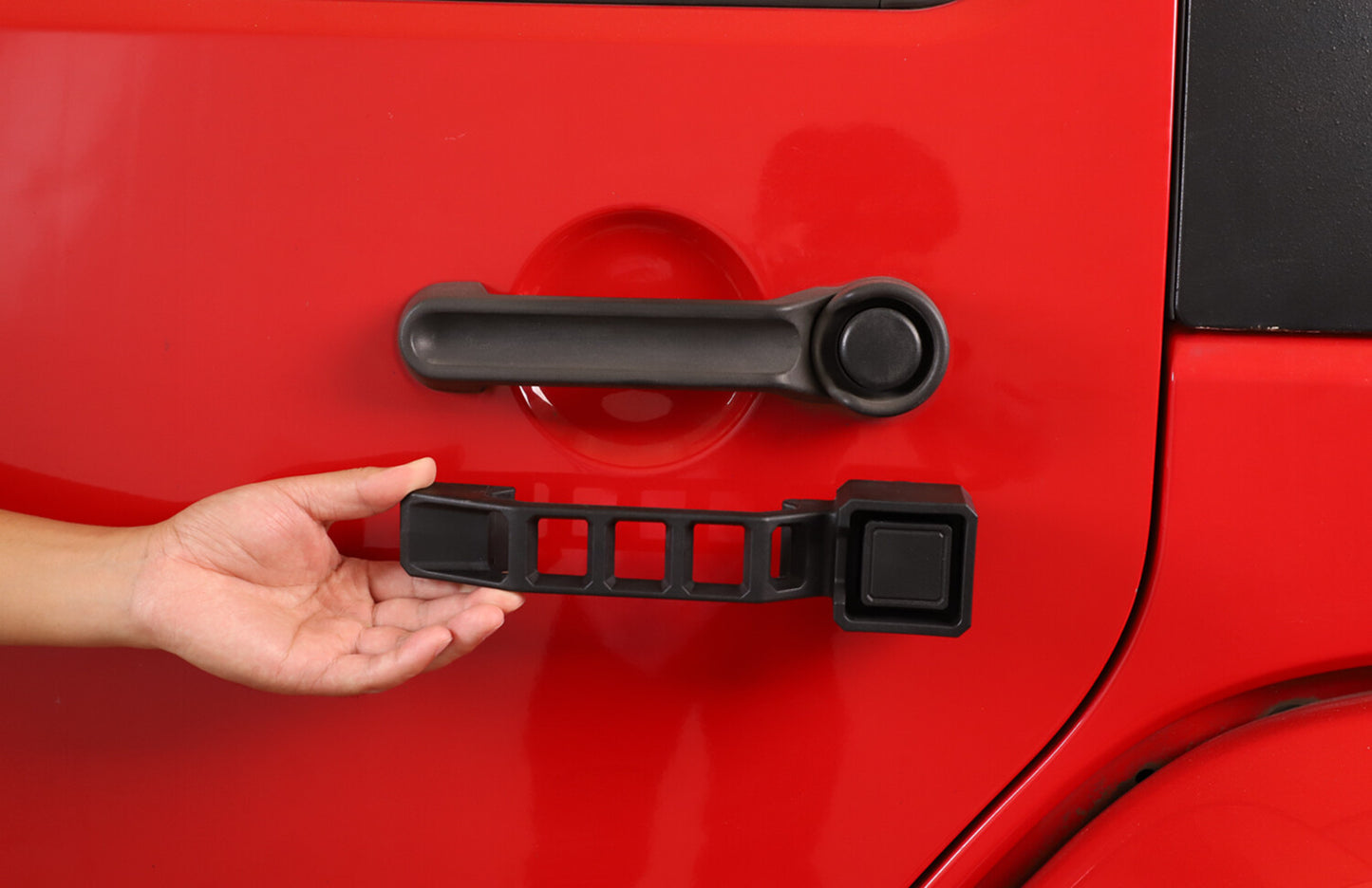 Black Exterior Door Handles for 2007-2018 for Jeep for Wrangler JK 2/4 Door Replament