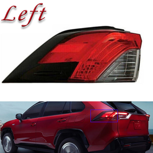 Left side LED Outer Rear Tail Lamp Rear Brake Light for Toyota RAV 4 2019 2021