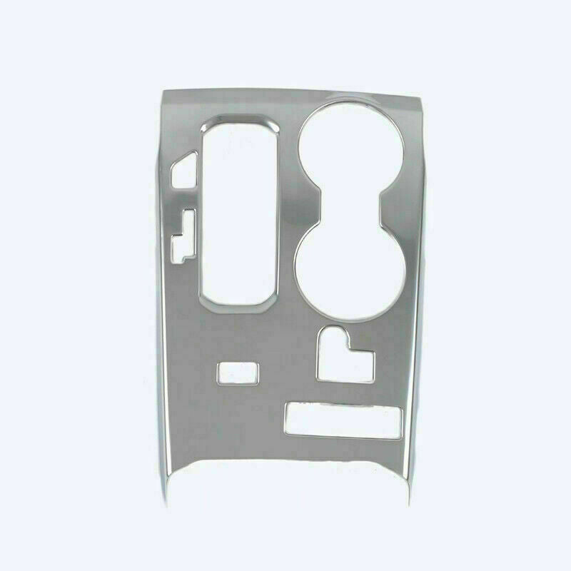 Silver Gear Box Shift Cup Holder Panel Cover Trim for Toyota Highlander 2020-23
