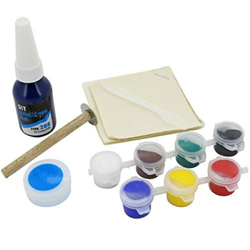 Leather Vinyl Mend Repair Tool Adhesive for Seat Sofa Coats Hole Scratch Crack Rip