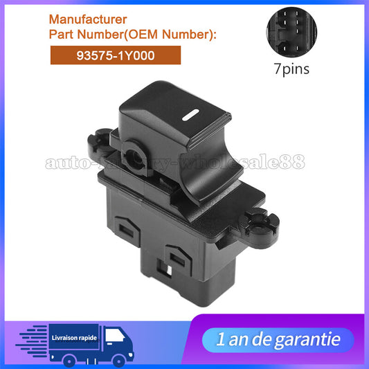 COMMUTATEUR INTERRUPTEUR BOUTON LEVE VITRE pour for KIA PICANTO 935751Y000 Neuf
