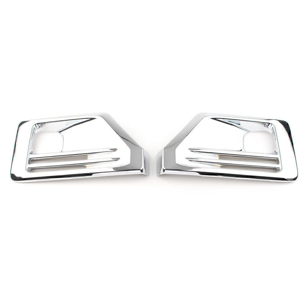 ABS Chrome Front Fog Light Lamp Cover Trim Fit for Toyota RAV4 Adventure 2019 2020