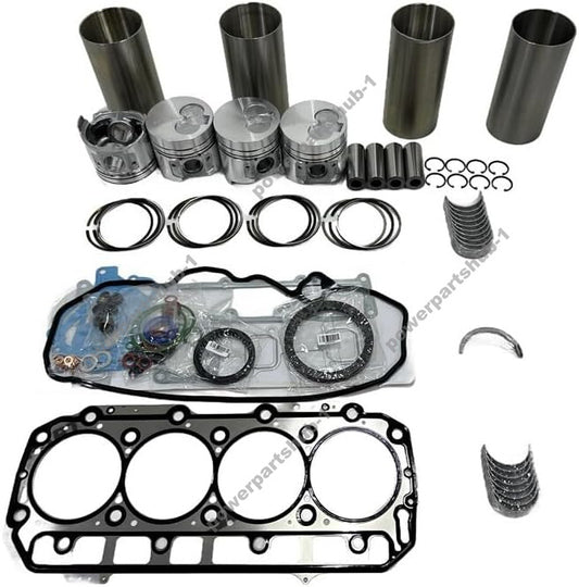 Engine Rebuild Kit for Komatsu 4D98E 4D98E-3 4D98E-3ZSFB Engine