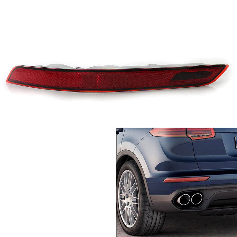for Porsche for Cayenne 2015-2017 Car Rear Bumper Fog Light Reflector