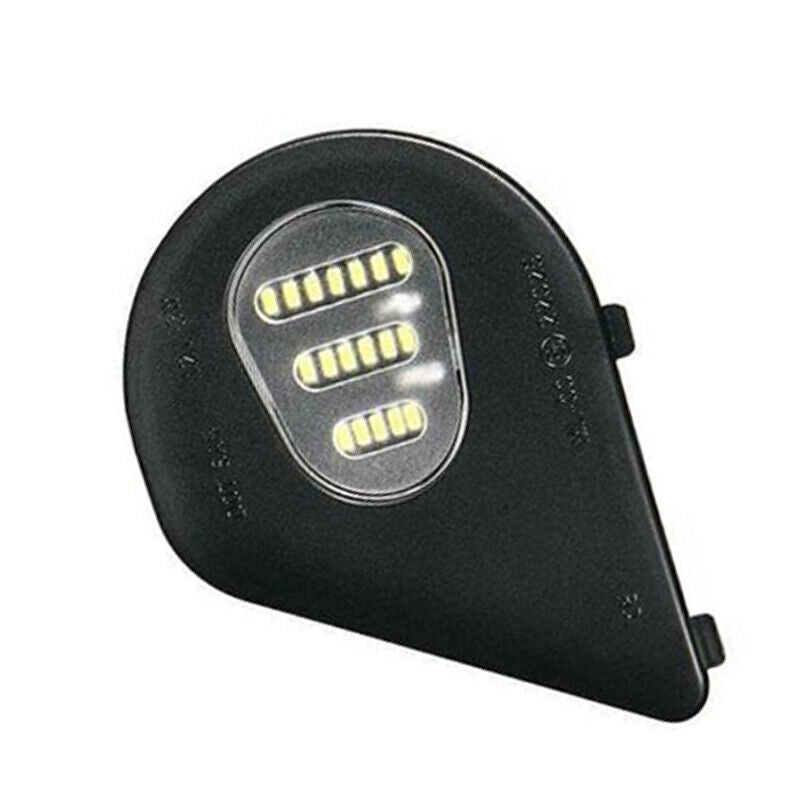 Mirror-finish puddle lights suitable for 2010-2019 for Dodge for Ram 1500 2500 3500 4500 5500 trucks.