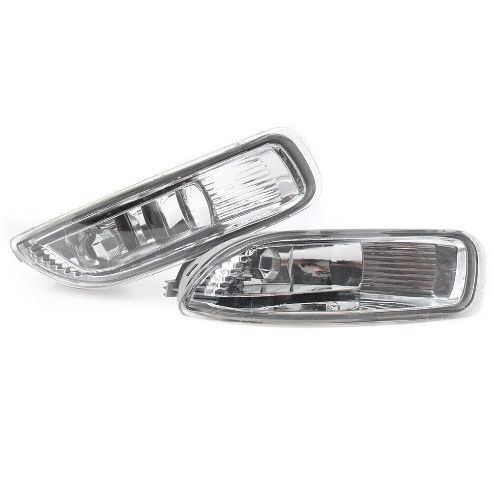 2pcs Front Bumper Clear Lens Fog Lights Bulb Fit for Toyota for Corolla 2003-2004 Car