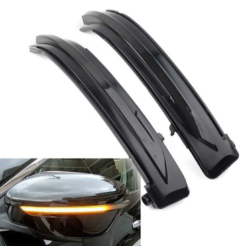LED Dynamic Mirror Smoke Turn Signal Light for Nissan Murano Navara Pathfinder