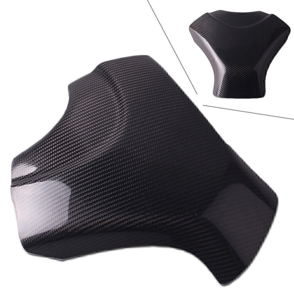 Carbon Fiber Fuel Gas Tank Protector Cover Fit for Suzuki GSXR1000 2007 2008