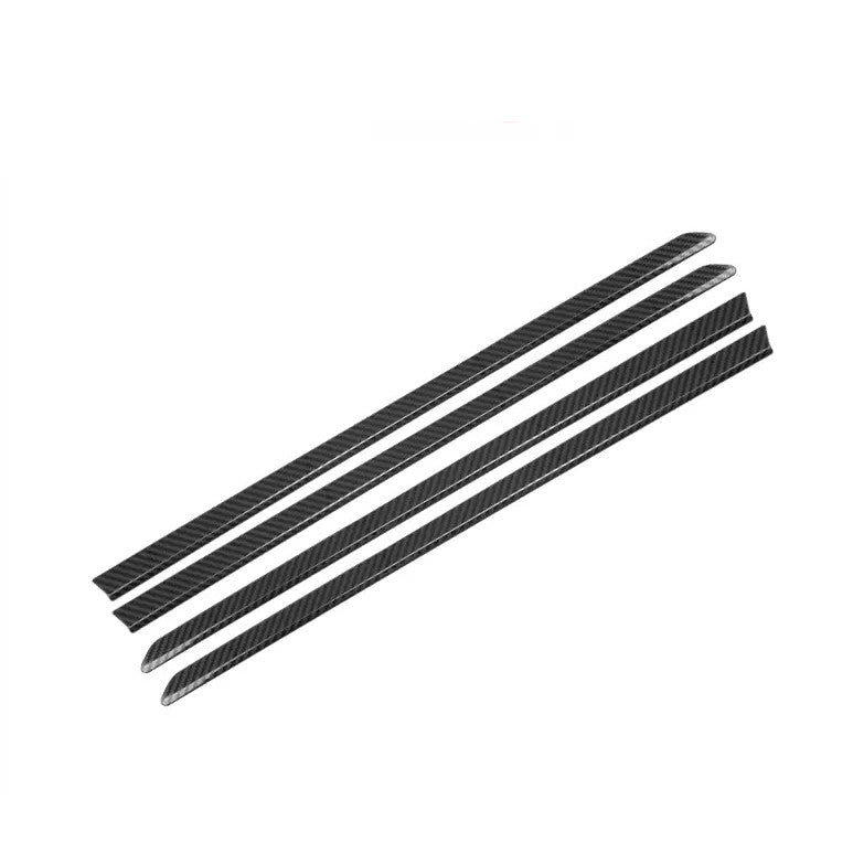 for Nissan Altima 2019-2023 Carbon Fiber Interior Door Molding Strip Decor Trim
