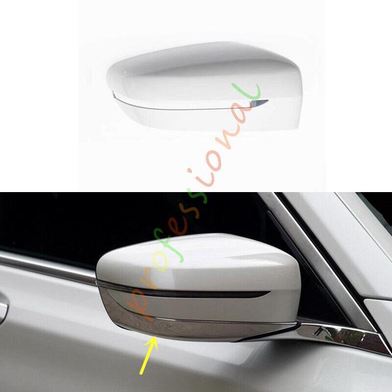 Replacement right-side rearview mirror cover for BMW 7 Series 2018-2022 (white)