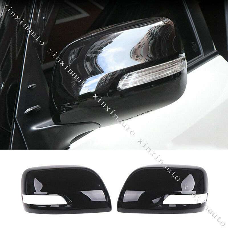 Glossy Black Rear View Mirror Housing Replace for Toyota for Land Cruiser 2012-2021