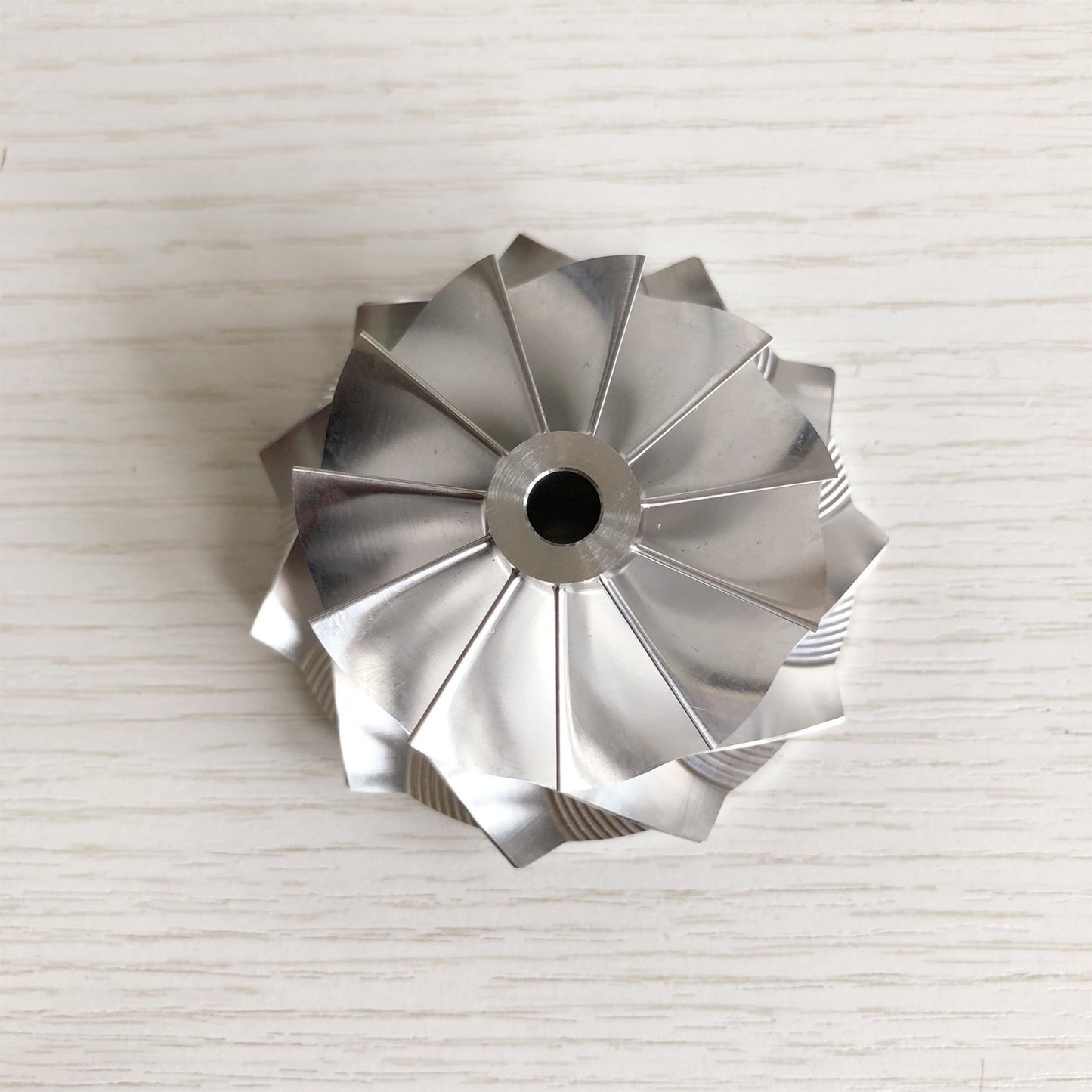 HT18 48.00/62.89 mm 11+0 insert high-performance milling/billet compressor wheel