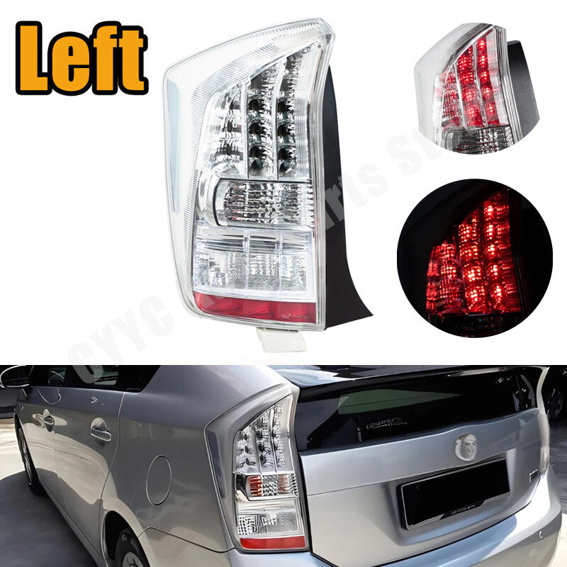 Left Rear Tail Light for Toyota Prius 2010 2011 Stop Lamp Tail Lamp Assembly
