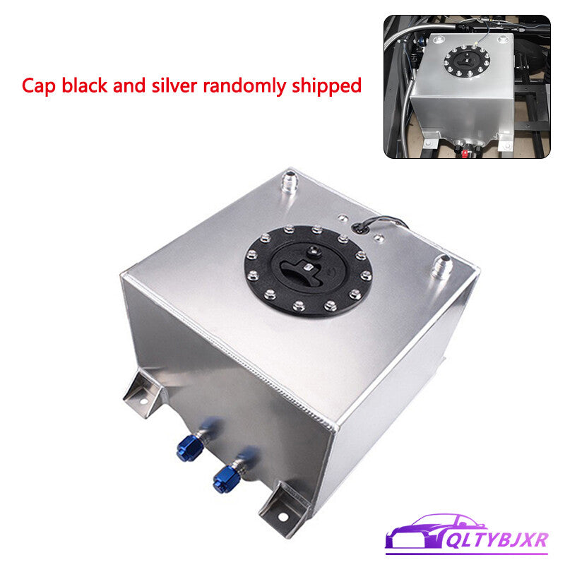 5-Gallon Fuel Cell Gas Tank Level Sender Polish Aluminum Racing Drift Street