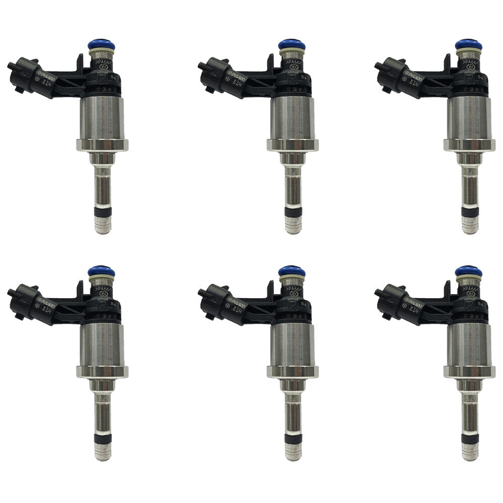 Set of6 Fuel Injector 12638530 for Chevrolet Camaro Traverse for GMC Acadia CTS 3.6L