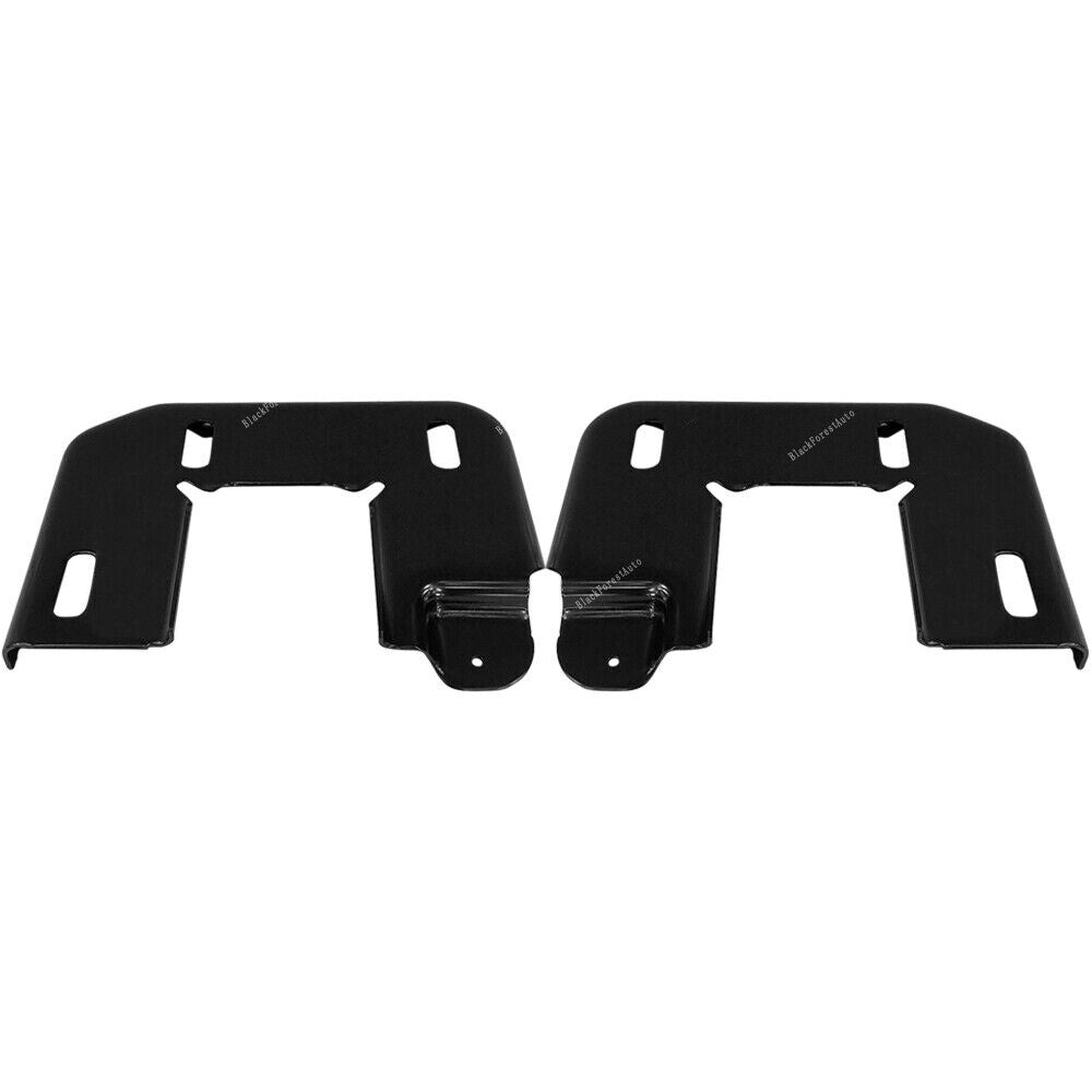 Pair Front LH RH Frame Mount Bumper Bracket Fits 2015-2020 for Ford F150