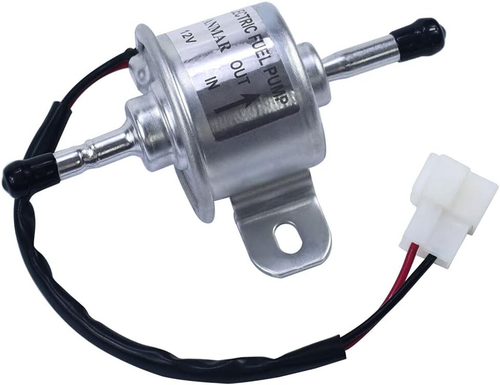 12V Electric Fuel Feed Pump 129612-52100 for Yanmar 4TNV88 3TNV88 4TNV84 Takeuch