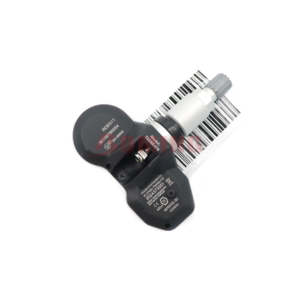 4-piece kit 36106790054 new TPMS tire pressure sensors for BMW X3, X5, Z4, and for Mini 433MHz.