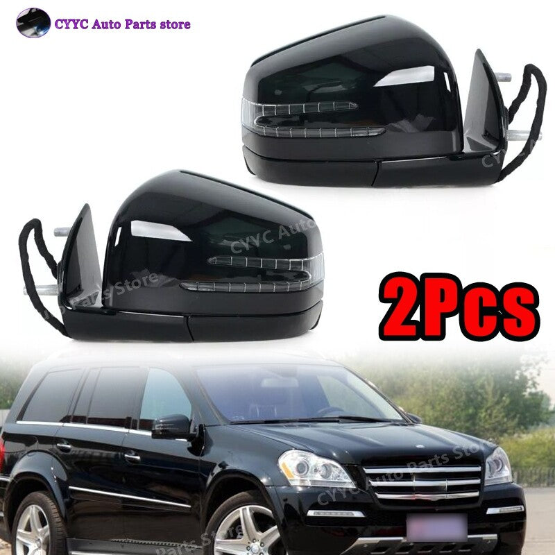 Pair Car Side Door Mirror for Mercedes-Benz M GL class X W164 ML63 ML164 GL550