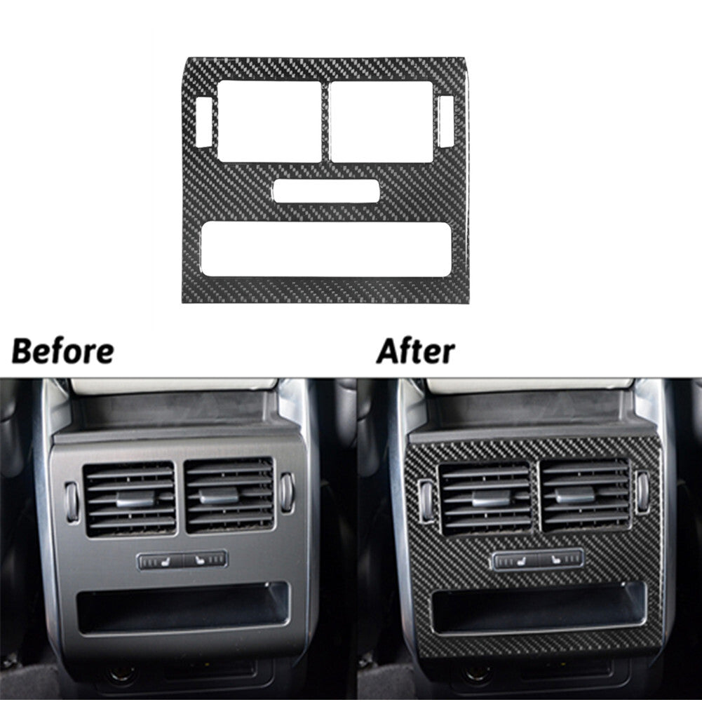Carbon Fiber Rear Air Vent Panel Cover Trim For Land for Range Rover Sport 2014-2017