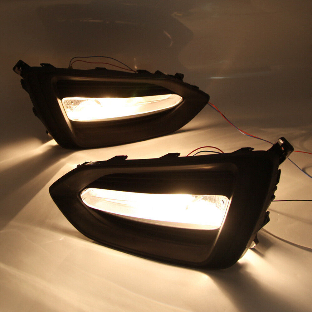 for Hyundai Accent 2018-2020 LHRH Front bumper fog lights Lamps driving lights