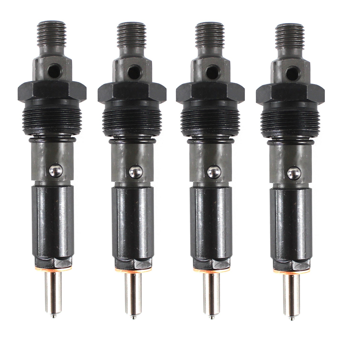 4 Fuel Injectors For Case-IH Skid Steer 1840 1845C Backhoe 580 Super J919331