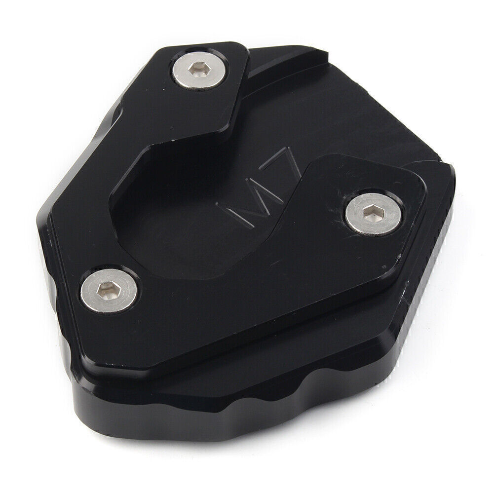 Fit for Yamaha MT-07 FZ-07 Kickstand Side Stand Extension Pad Plate Black UK
