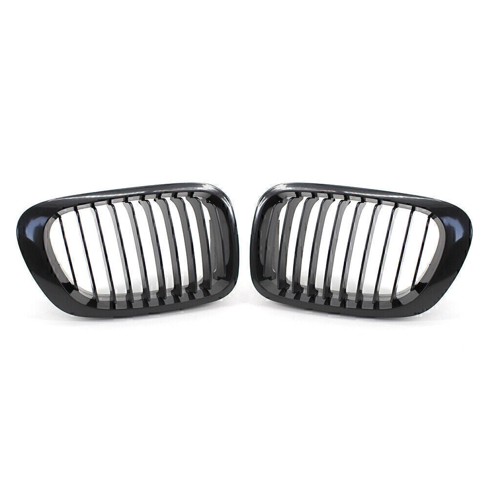 2pcs Front Kidney Bumper Grille for BMW 3 Series E46 M3 Coupe/Cabrio 51138208686