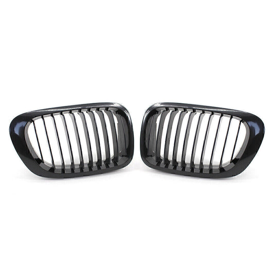 2pcs Front Kidney Bumper Grille for BMW 3 Series E46 M3 Coupe/Cabrio 51138208686
