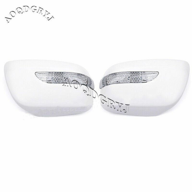 Pearl White Rearview Mirror Housing W/ Turn Signal for Toyota for Land Cruiser 08-15