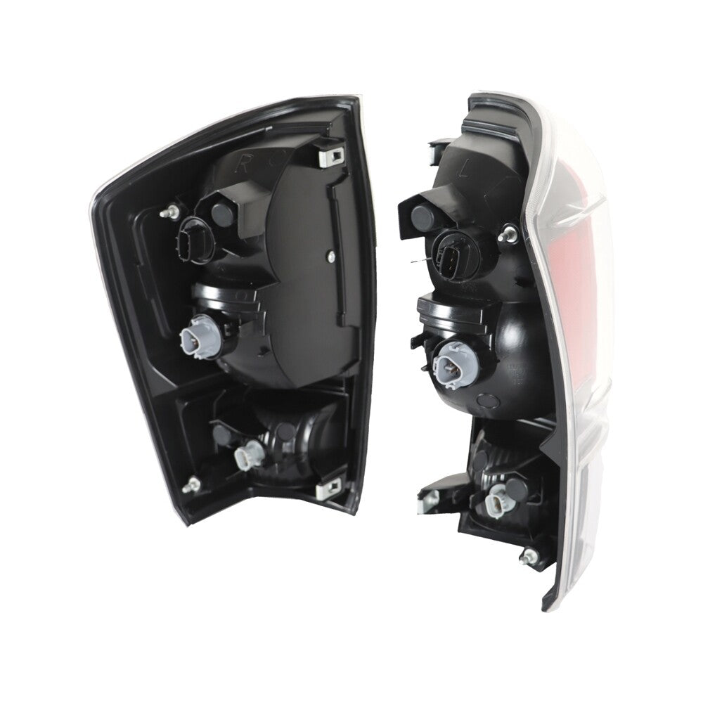 Pair Halogen Tail Light Brake For 2016-2021 for Toyota Tacoma Rear Left Right Lamp