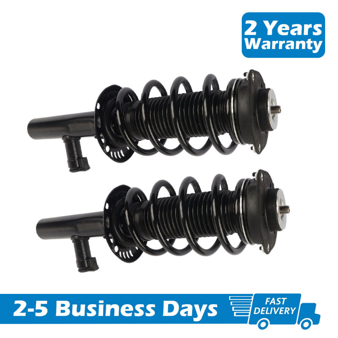 Pair Front Shock Coil Spring Struts Assembly for VW for Passat CC for Golf Scirocco EOS